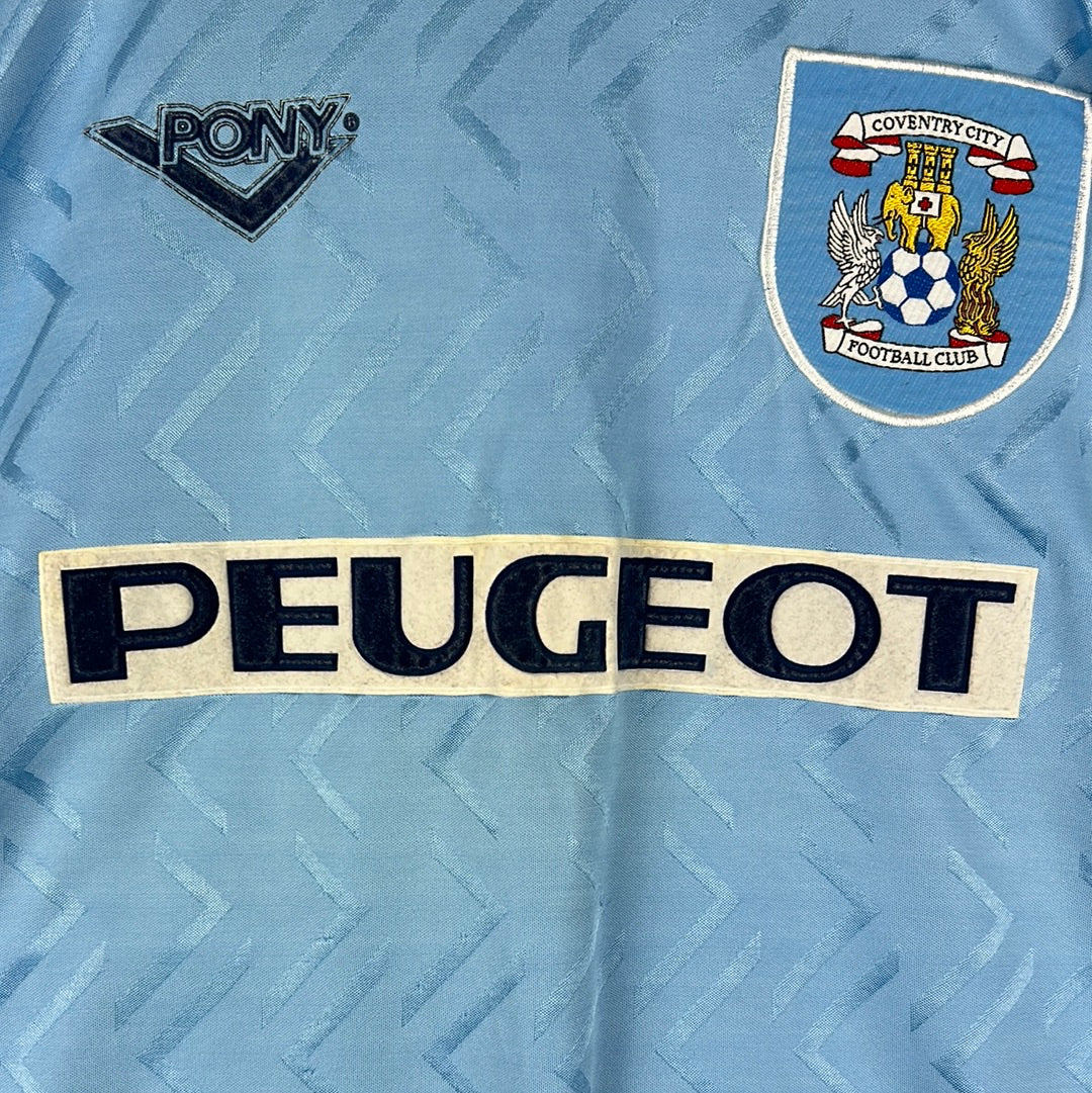 Coventry City 1994-1995-1996 Home Shirt - 42/44 Inches - Very Good Condition