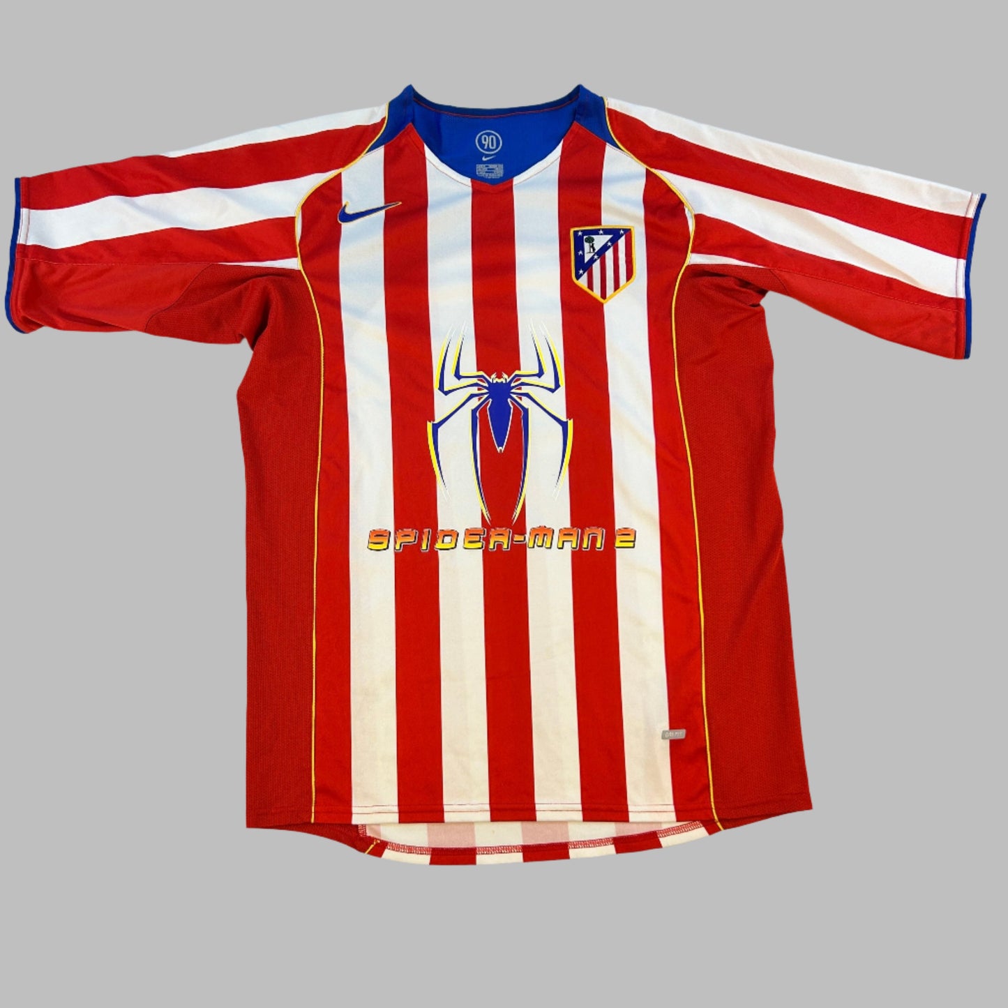 Atletico Madrid 2004/2005 Home Shirt - Spiderman 2 - Torres 9