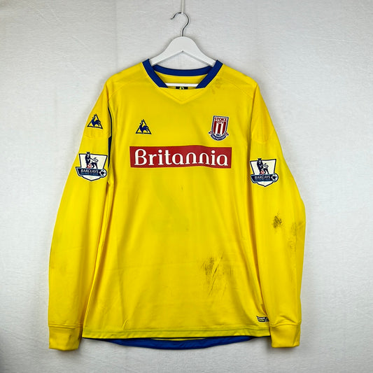 Stoke City 2008/2009 Match Worn Away Shirt - Kitson 12