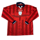 England 1998 Away Shirt - Long Sleeve  - Extra Large