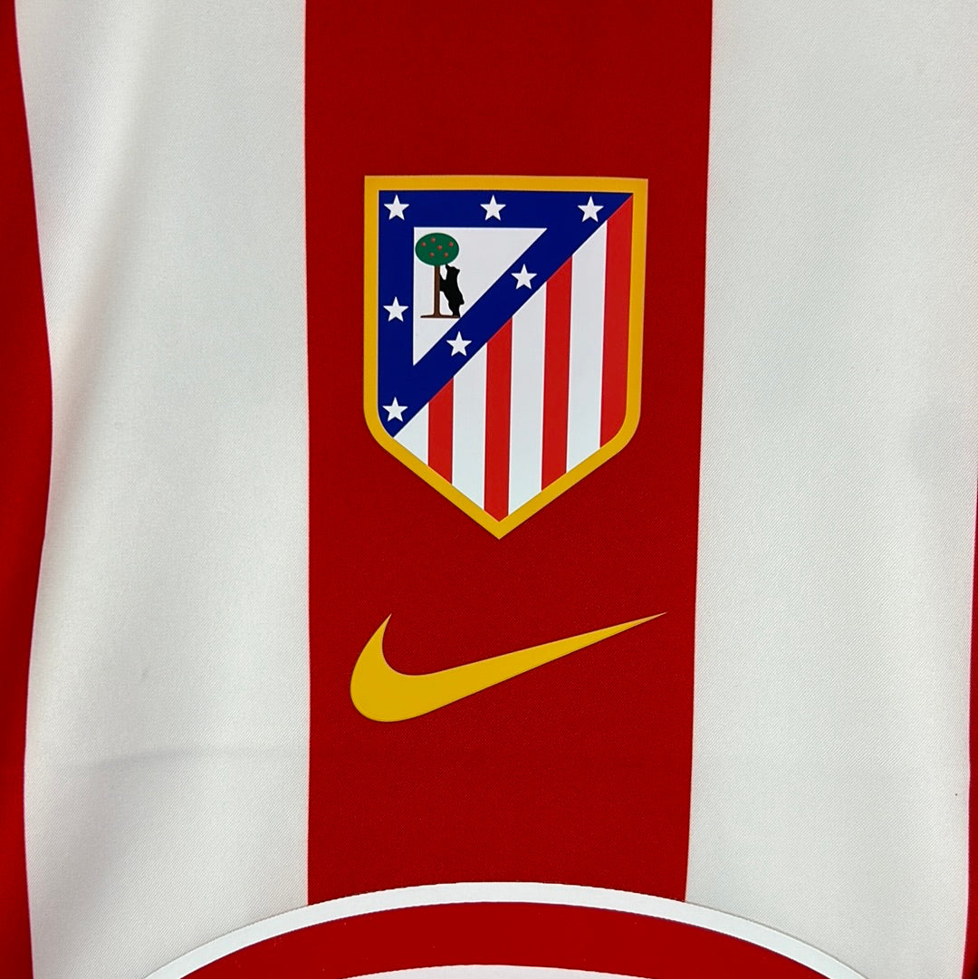 Atletico Madrid 2005/2006 Player Issue Home Shirt - Torres 9