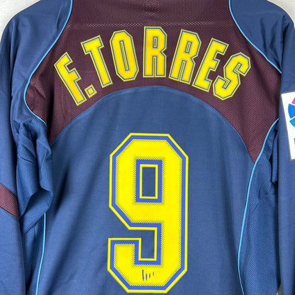 Atletico Madrid 2004/2005 Player Issue Away Shirt - Torres 9 - Anacondas