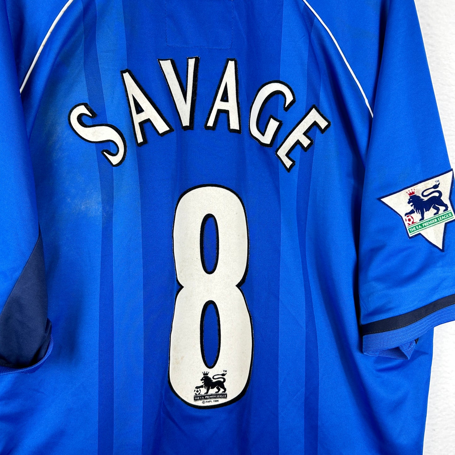 Birmingham City 2002/2003 Match Worn Home Shirt - Savage 8