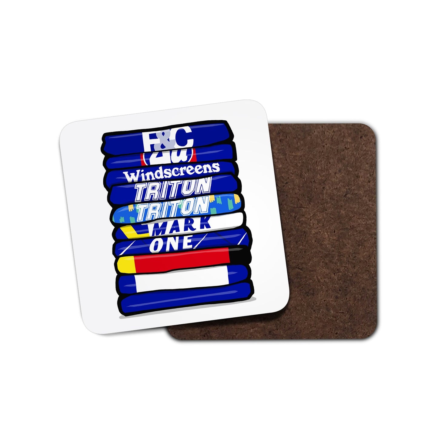 Birmingham Shirt Stack Coaster