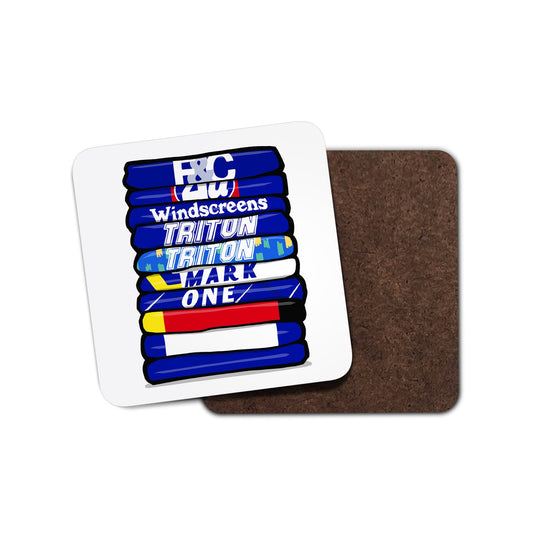 Birmingham Shirt Stack Coaster
