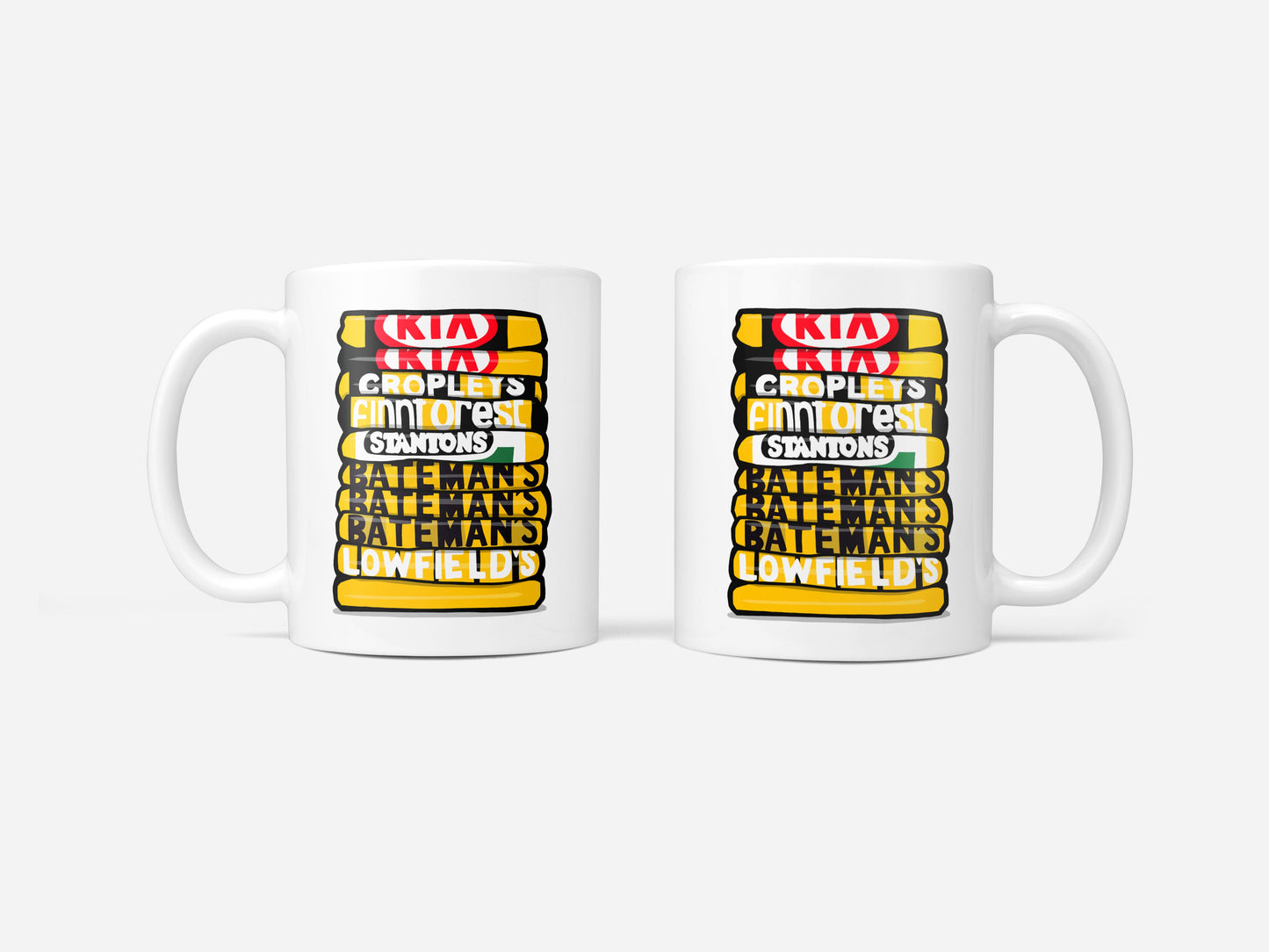 Boston Shirt Stack Mug