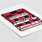 Bournemouth Shirt Stack Print