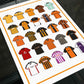 Barnet Retro Shirts Football Print