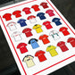 Barnsley Retro Shirts Football Print