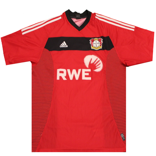 Bayer Leverkusen 2002-2003 Home Football Shirt (Excellent) XL