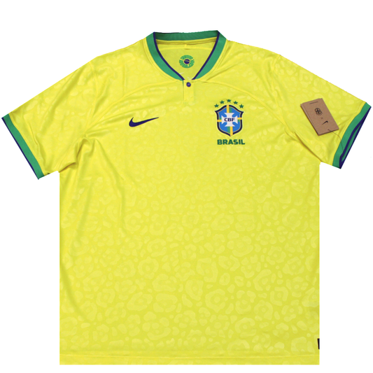 Brazil 2022-2023 Home Football Shirt (BNWT) XXL