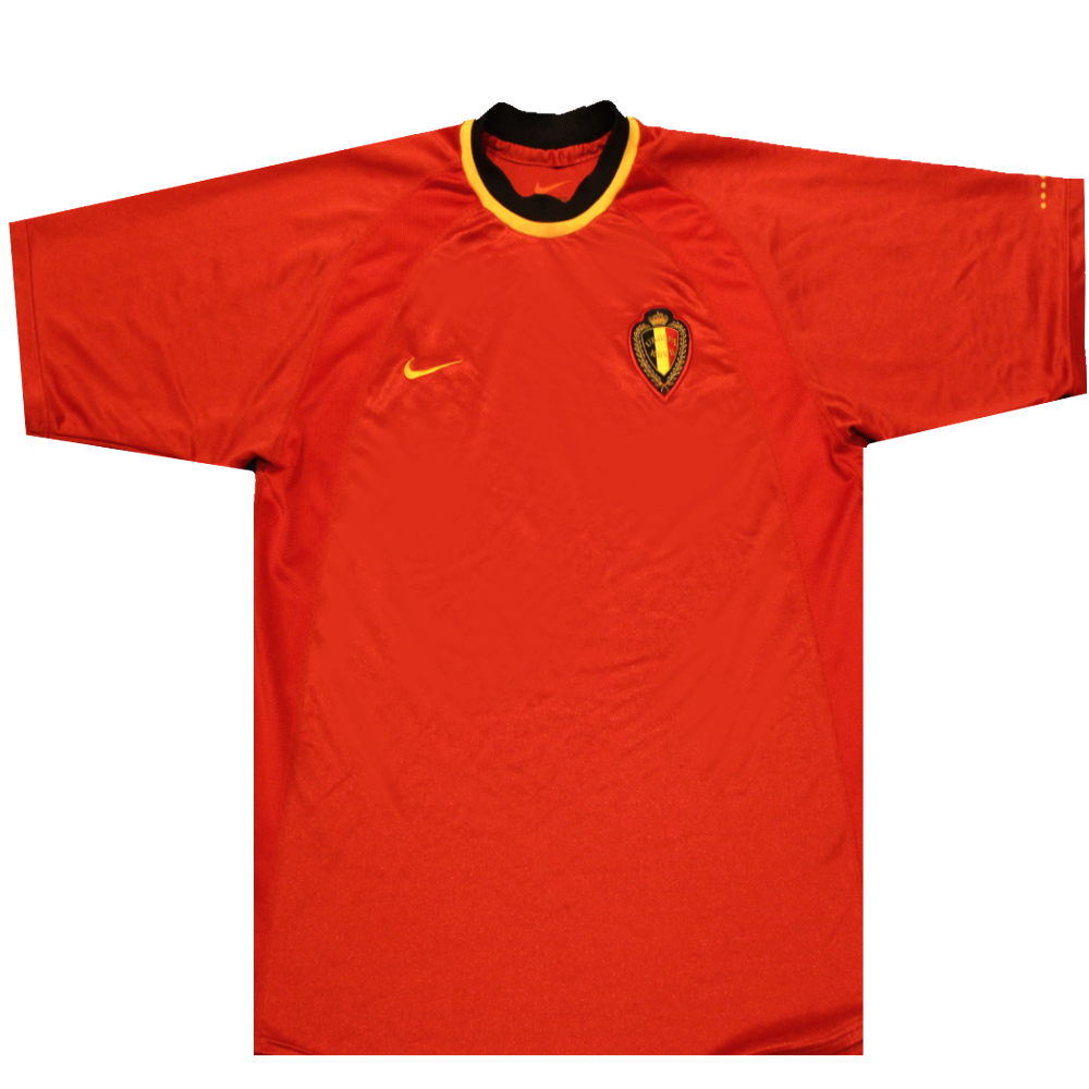 Belgium 2000-2002 Home Football Shirt (Excellent) M