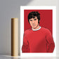 George Best Manchester United A3 Print