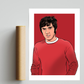George Best Manchester United A3 Print