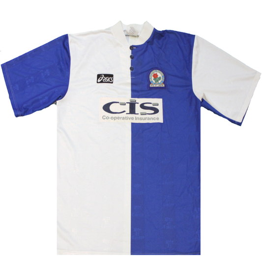 Blackburn Rovers 1996-1998 Home Football Shirt (Excellent) XL