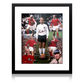 Bobby Charlton Signed England & Manchester United Deluxe Mount Display