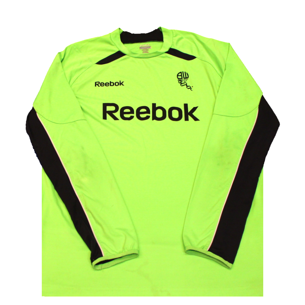 Bolton Wanderers 2008-2009 Goalkeeper Football Shirt (Good) M