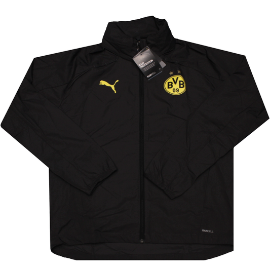 Borussia Dortmund 2022-2023 Football Rain Jacket (BNWT) S