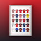 Bournemouth Retro Shirts Football Print