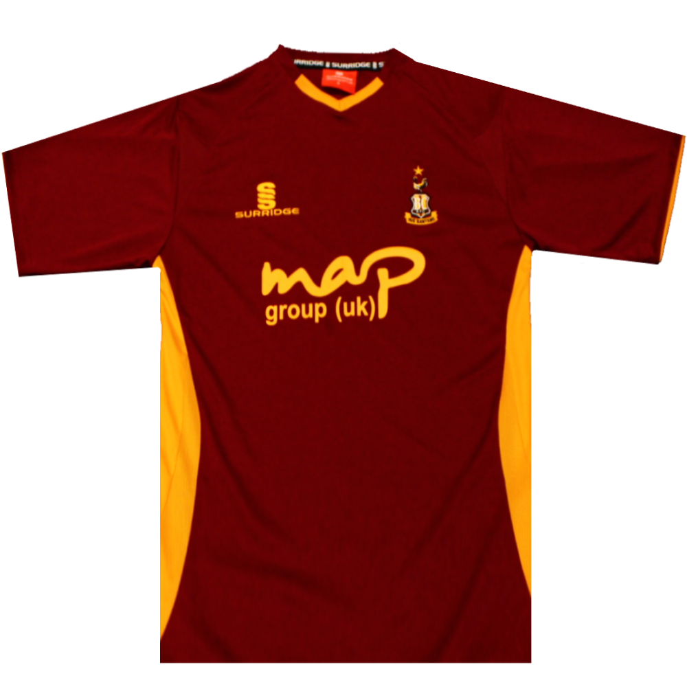 Bradford City 2009-2010 Home Football Shirt (Excellent) S