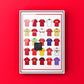 Bristol City Retro Shirts Football Print