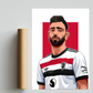 Bruno Fernandes MUFC A3 Print