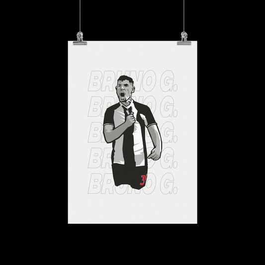 Bruno Guimaraes Newcastle Print