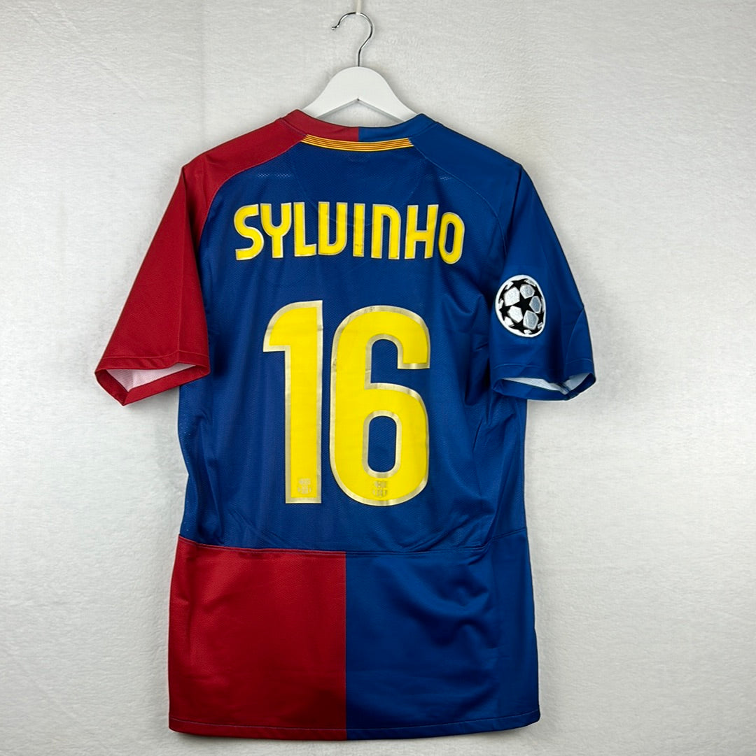 Barcelona 2009/2010 Player Issue Home Shirt - Champions League Final