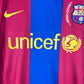 Barcelona 2007/2008 Match Worn Home Shirt - Marquez 4 - COA