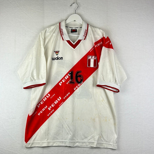 Peru 1999 Match Worn Shirt