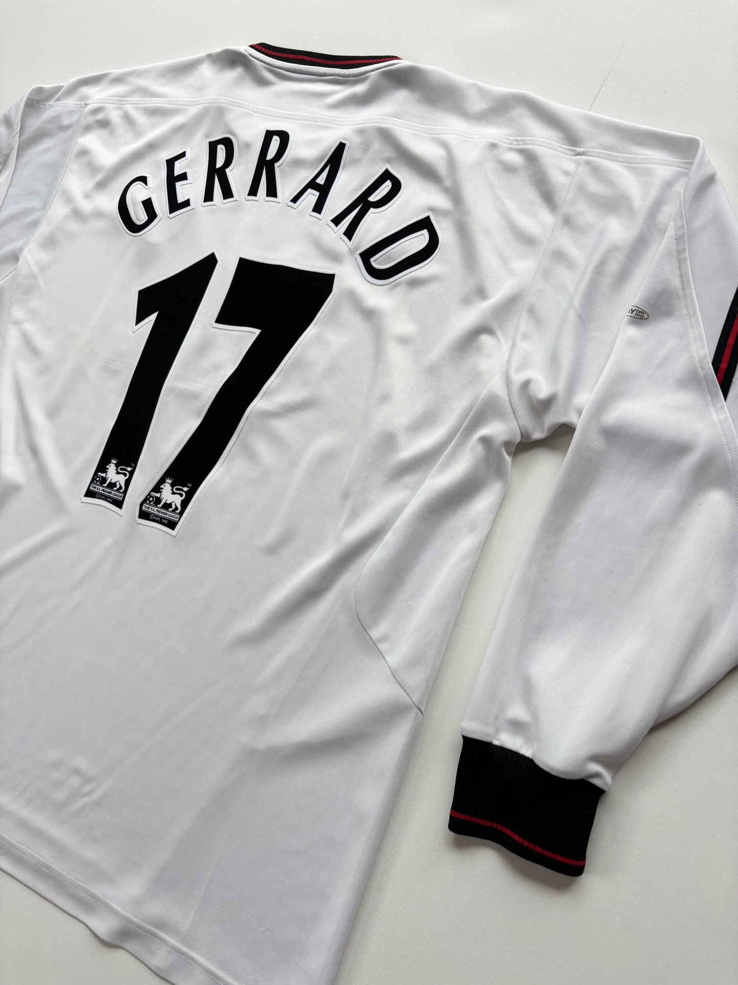 Liverpool Away Shirt LS 2003/04 (L) Gerrard 17