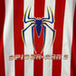 Atletico Madrid 2004/2005 Player Issue Home Shirt - Santi Denia 6 -Spiderman 2