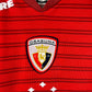 Osasuna 2006-2007 Player Issue L/S Home Shirt - Large - David Lopez 16