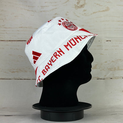 Bayern Munich 2023-2024 Upcycled Away Shirt Bucket Hat - Musiala