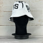 San Antonio Spurs Upcycled NBA Jersey Bucket Hat