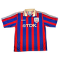 Crystal Palace 1996/1997 Home Shirt - front with TDK sponsor and large Crystal Palace badge. 