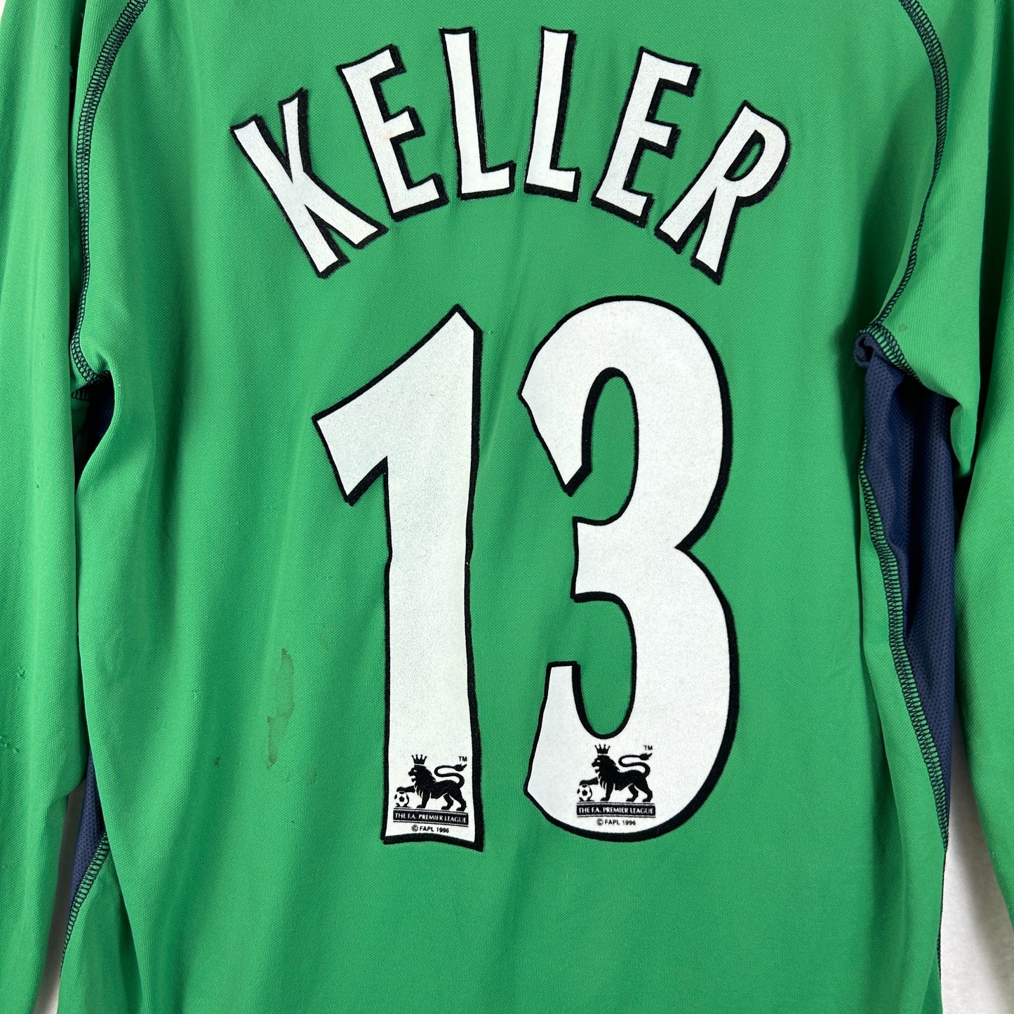 Tottenham Hotspur 2005-2006 Player Issue Home Goalkeeper Shirt - Keller 12