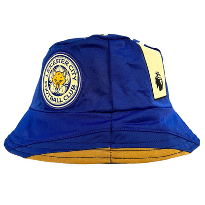 Leicester City 18/19 Upcycled Home Shirt Bucket Hat