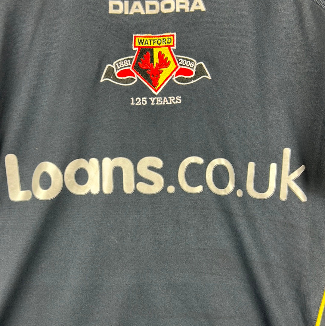 Watford 2006/2007 Player Issue Away Shirt - Mahon 8