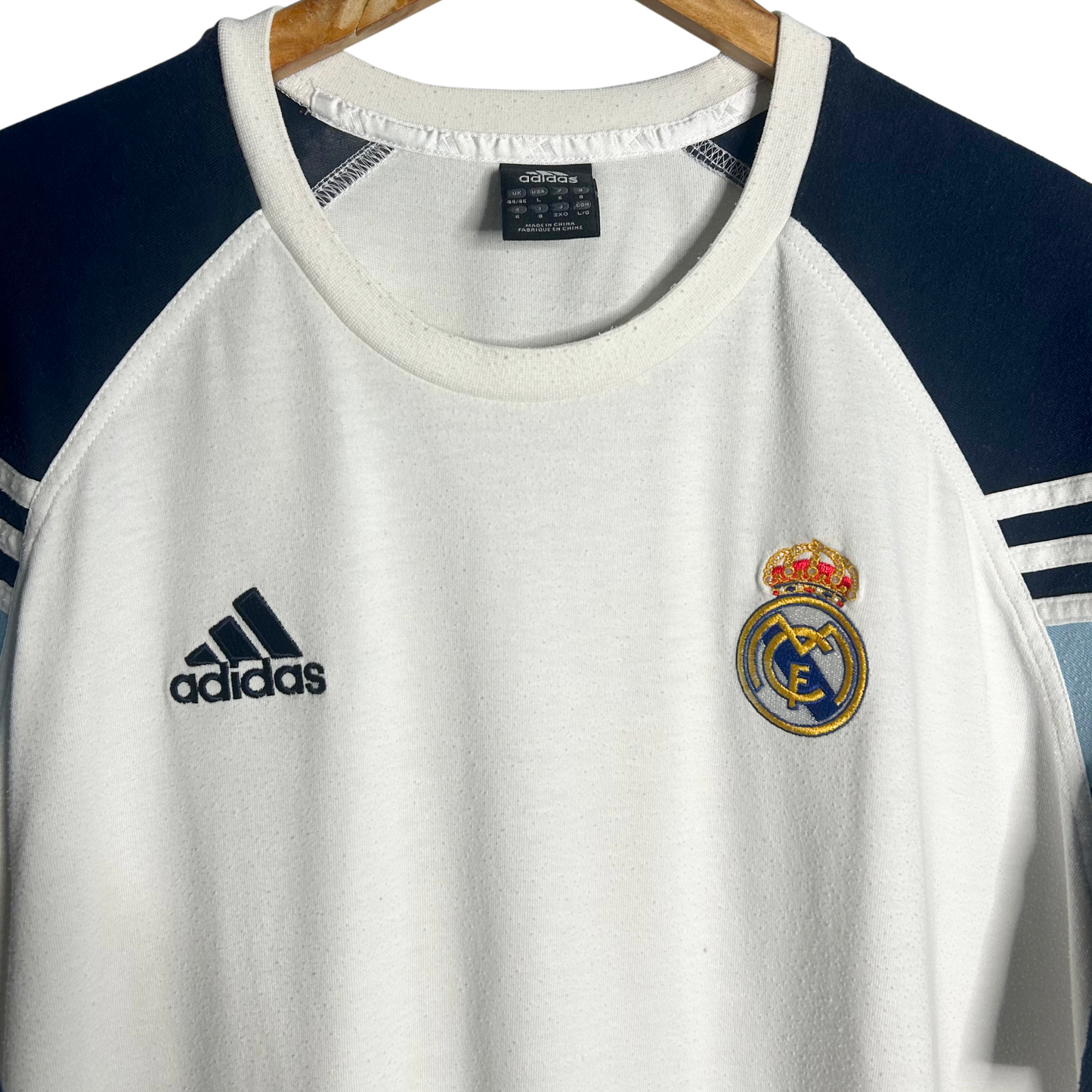 2003-04 Real Madrid Training Tee - XL
