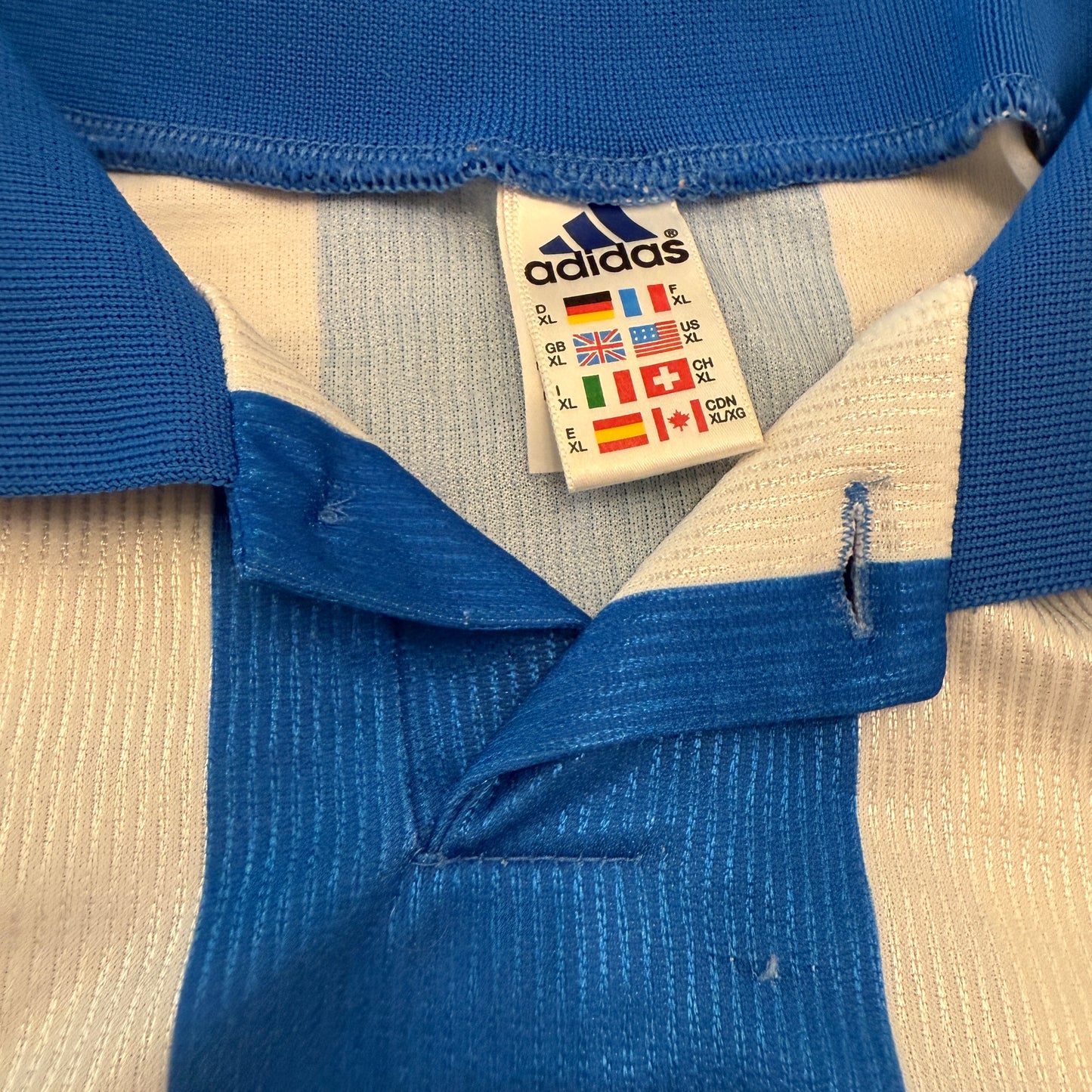 Deportivo La Coruna 1997/1998 Player Issue Home Shirt