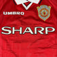 Manchester United 1999 European Home Shirt - Medium - Authentic
