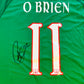 Ireland 2018 Signed Home Shirt - O'Brien 11