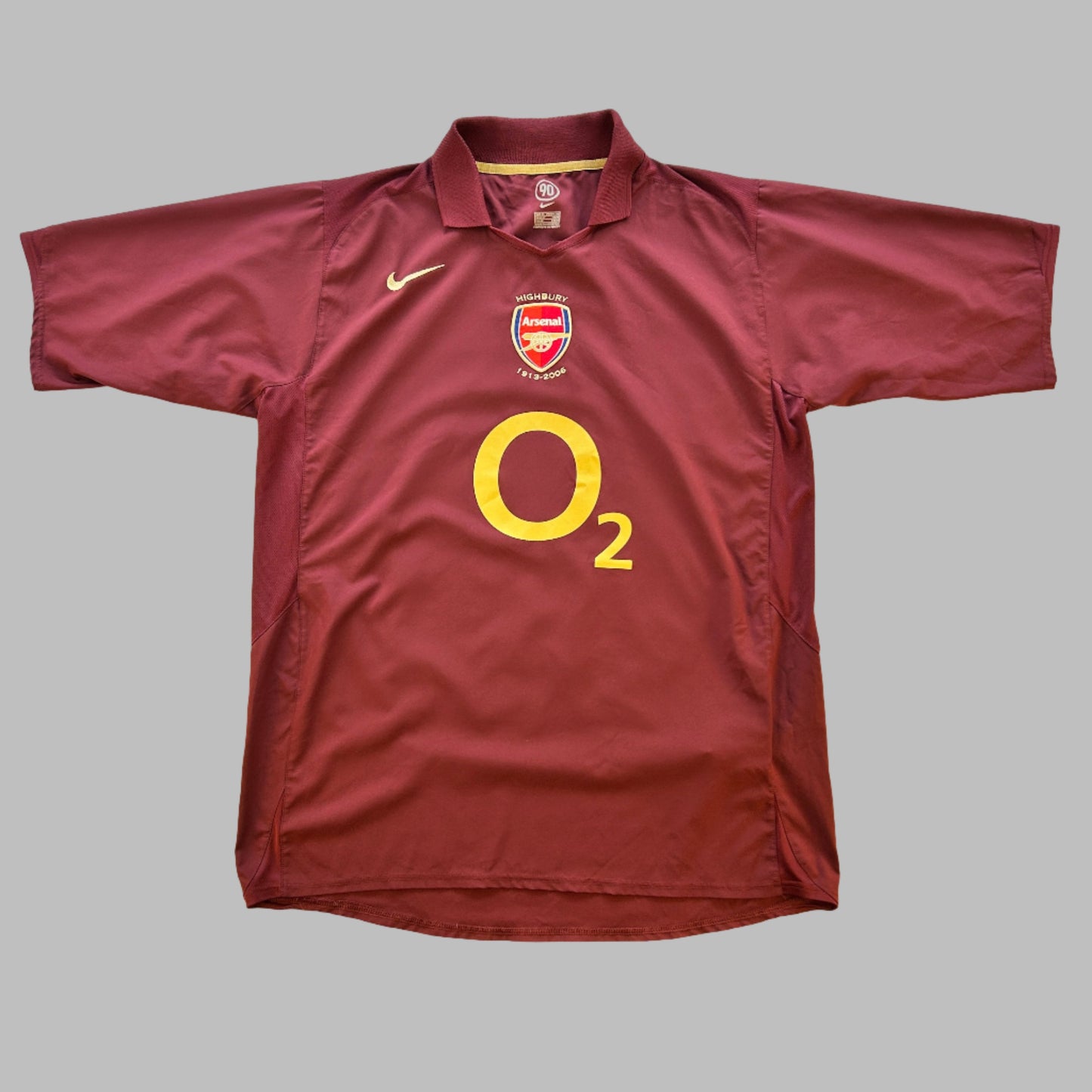 Arsenal 2005-2006 Home Shirt front