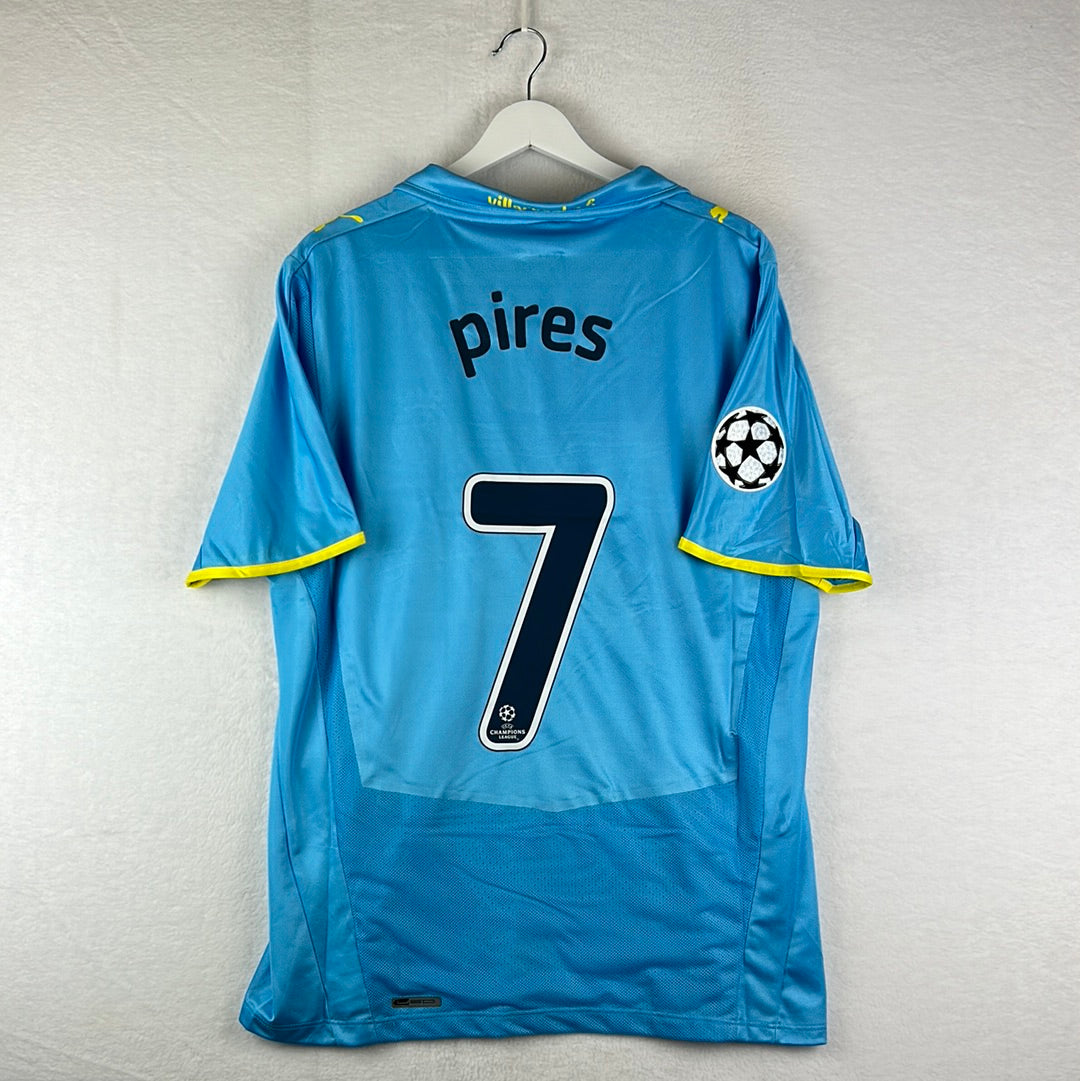 Villarreal 2008/2009 Player Issue Away Shirt - Pires 7