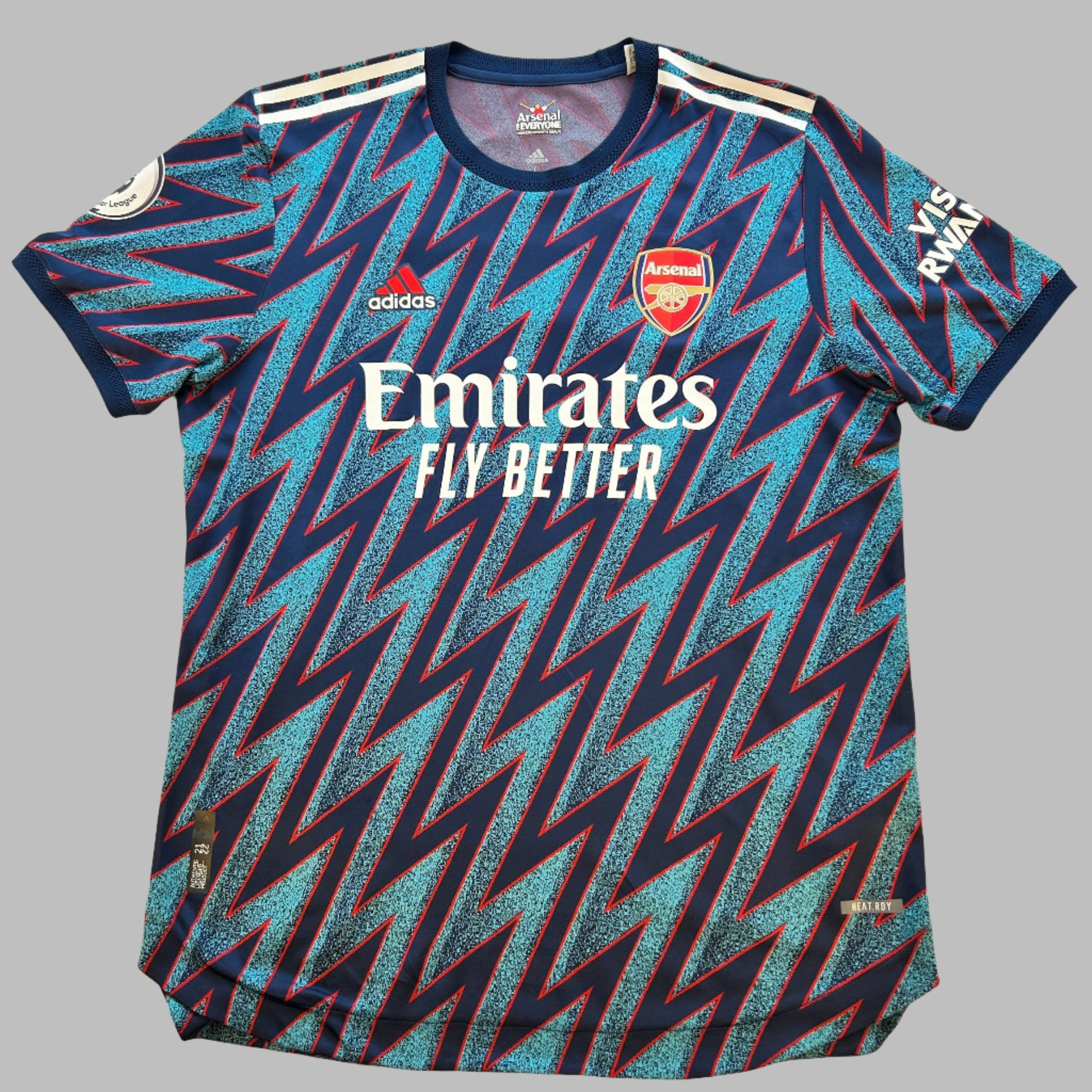 Arsenal 2021/2022 Authentic Third Shirt front