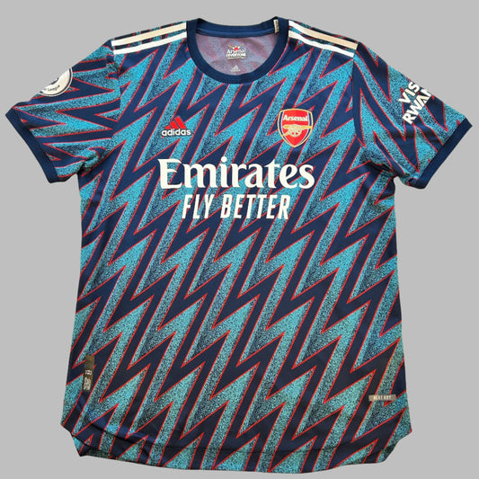 Arsenal 2021/2022 Authentic Third Shirt front