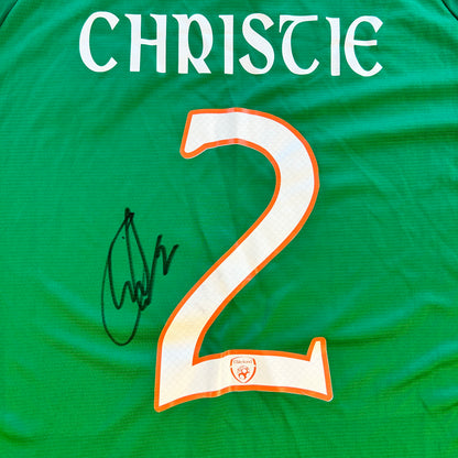 Ireland 2018 Signed Home Shirt - Christie 2