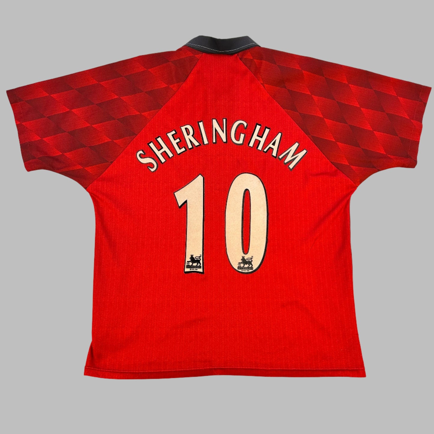 Manchester United 1996-1997-1998 Home Shirt - Large - Sheringham 10