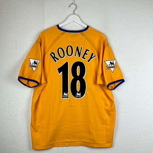 Everton 2003-2004 Player Issue Away Shirt 
